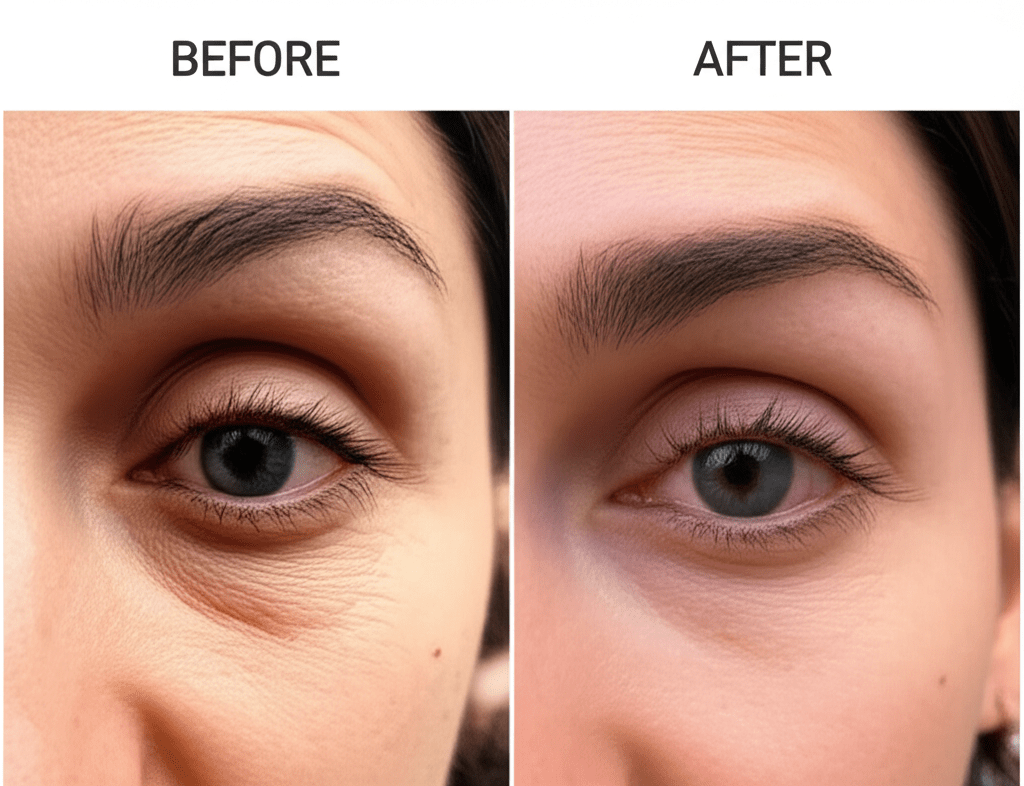 بوتاکس دور چشم